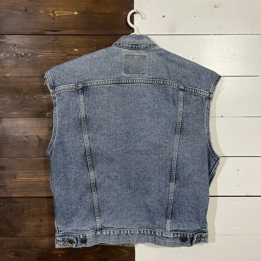 Vintage 90s Levi's Denim Vest 70507-4890